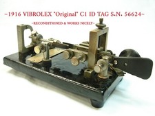 Vibroplex 1916 original for sale  Sturgeon Bay
