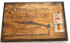 Deko klingelschild handarbeit gebraucht kaufen  Goch