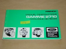Catalogue pièces manuel d'occasion  Gannat