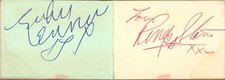 Beatles autographs caird for sale  UK