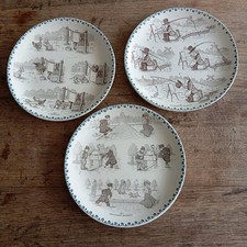 Assiettes parlantes anciennes d'occasion  France