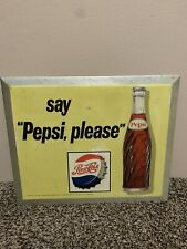 Vintage 1960s pepsi for sale  Bad Axe