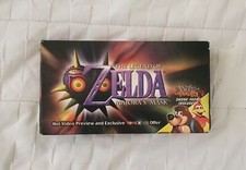 Legend of Zelda Majora's Mask N64/Banjo Tooie Preview VHS Tape Toys R Us 2000 comprar usado  Enviando para Brazil