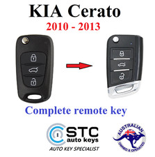 KIA CERATO Transponder remoto completo flip chave menos FOB 2010 2011 2012 2013, usado comprar usado  Enviando para Brazil