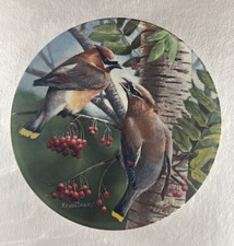 Cedar waxwing plate for sale  Vergas