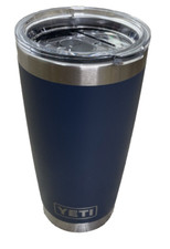 Yeti Rambler Tumbler - Tampa azul nórdica faltando logotipo da empresa deslizante magnético comprar usado  Enviando para Brazil