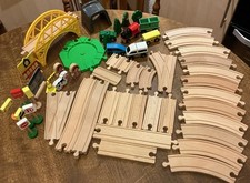 Wooden train set for sale  ELY
