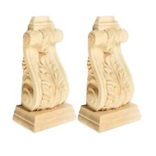 2pcs wood carved for sale  LONDON