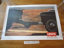 Poster pub levis d'occasion  Expédié en Belgium