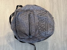 Vans grey backpack for sale  LETCHWORTH GARDEN CITY