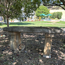 Curved concrete garden for sale  Cool