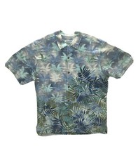 Camisa masculina de seda floral manga curta Tommy Bahama multiblue, M comprar usado  Enviando para Brazil