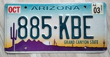 Targa arizona originale usato  Biella