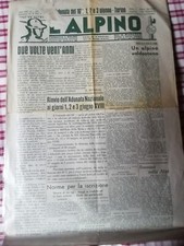 Alpino giornale 1940 usato  Visano