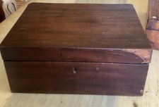 Antique mahogany sewing for sale  IPSWICH