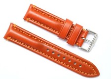 20mm orange leather for sale  Jackson Heights