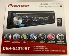 Receptor de CD Pioneer DEH-S4010BT preto embutido Bluetooth no painel deck de carro comprar usado  Enviando para Brazil