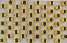 Lotes de joias por atacado 32 peças anéis da moda masculinos de strass preto preenchidos comprar usado  Enviando para Brazil