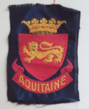 écusson tissu aquitaine d'occasion  Saint-Loubès