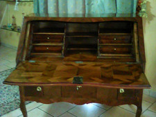 Bureau pente marqueté d'occasion  Senozan