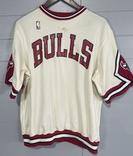 Camisa de basquete branca vintage Chicago Bulls malha areia 1987 equipe emitida atirador comprar usado Camisa de basquete branca vintage Chicago Bulls malha areia 1987 equipe emitida atirador comprar usado  Enviando para Brazil