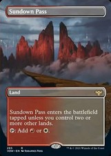 Mtg sundown pass usato  Bari