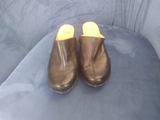 Clarks black leather for sale  NORTHWICH