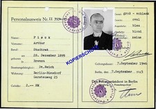 Kopie ausweise arthur gebraucht kaufen  Delitzsch