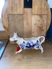 Vintage delft cow for sale  TELFORD