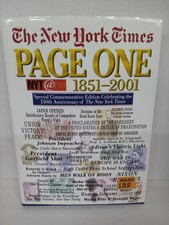 Usado, The New York Times Page One Book 1851-2001 comprar usado  Enviando para Brazil