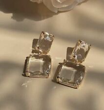 Anthropologie clear earrings for sale  Dobbs Ferry