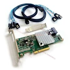 Controlador Inspur LSI 9300-8i SATA / SAS HBA modo TI 12GB PCIe x8 3.0 + 2 cabos comprar usado  Enviando para Brazil