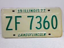 Illinois 1977 license for sale  Waynesboro