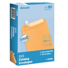 Sobres de catálogo Kraft marrones 6x9 - sello rápido ultra fuerte - 28 lb (38900) segunda mano  Embacar hacia Mexico