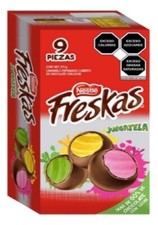 Nestlé Freskas Caramelo Cubierto De Chocolate Cont:9 Pzs De 35g C/u comprar usado  Enviando para Brazil
