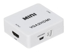 Używany, 7890268125682 KONWERTER VGA+AU/HDMI-ECO VGA+AUDIO NA HDMI INNY-D na sprzedaż  PL