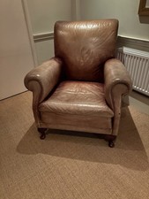 dfs brown leather armchair for sale dfs brown leather armchair for sale GUILDFORD