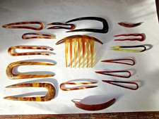 Lot peignes cheveux d'occasion  Saint-Sauveur-le-Vicomte