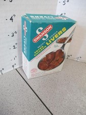 Caixa de comida SWANSON fígado de frango década de 1950 80z pacote de amostra não usado TV jantar comprar usado  Enviando para Brazil