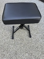 Piano stool black for sale  WARLINGHAM