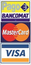 Adesivo pago bancomat usato  Italia
