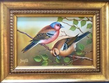 ölgemälde vogel buchfink gebraucht kaufen  Alsbach, Deesen, Nauort