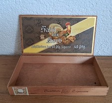 Zigarrenschachtel holz hahn gebraucht kaufen  Bad Friedrichshall
