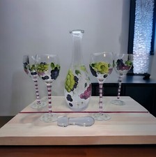 Hand painted wine for sale  Tucson