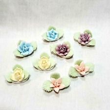 Cupcake Flores Vintage Porcelana Gelada Sobremesa Topper Decorações Reutilizáveis Bolo comprar usado  Enviando para Brazil