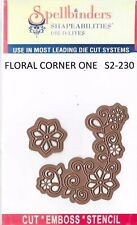 Spellbinders. floral corner for sale  IPSWICH