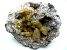 Stufe calcit amethyst gebraucht kaufen  Drebkau