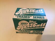 1987 topps traded for sale  Shingle Springs