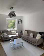 Chesterfield couchgarnitur zwe gebraucht kaufen  München