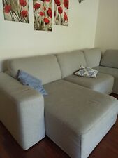Sofà angolare grigio usato  Fano